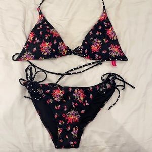 Victoria’s Secret Flowers Bikini Set
